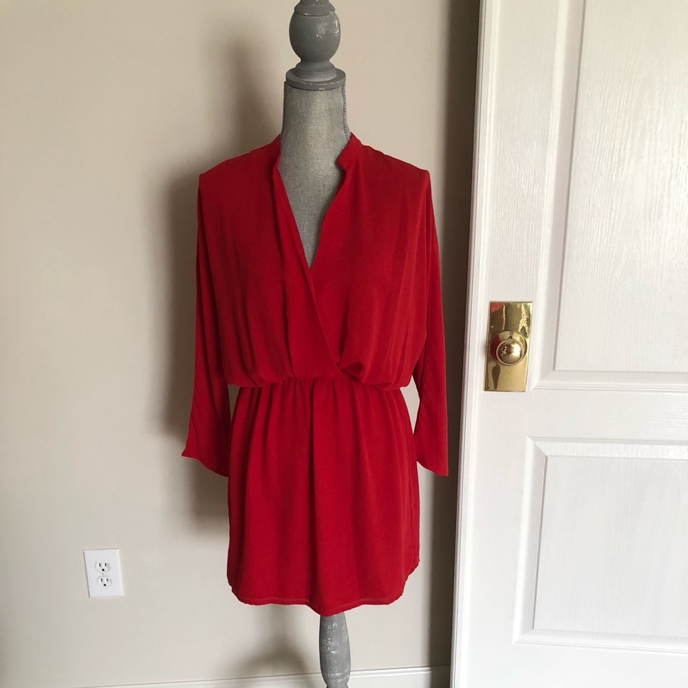 Red dress size medium